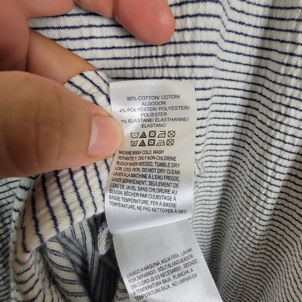 Lucky Brand Eliza Stripe Belted Maxi Dress Sz Small - Picture 8 of 12